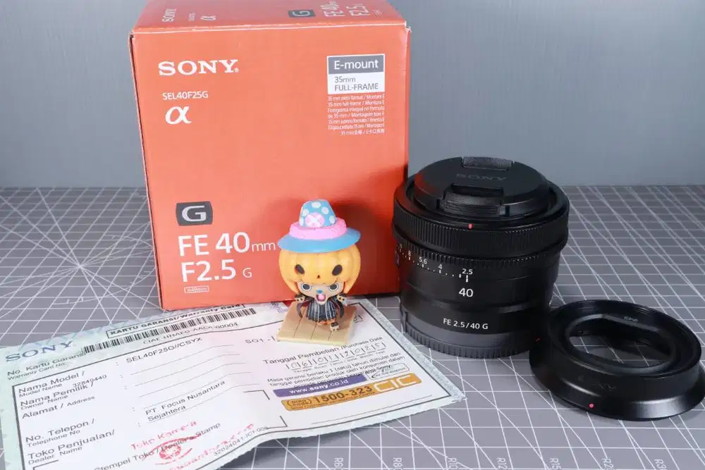Lensa Sony FE 40mm f2.5 G Garansi Resmi Like New 40 f 2.5