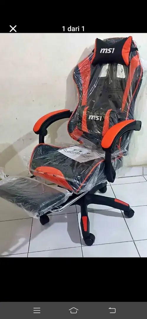 FREE ONGKIR KURSI GAMING HIDROLIK RECLYNING BARU