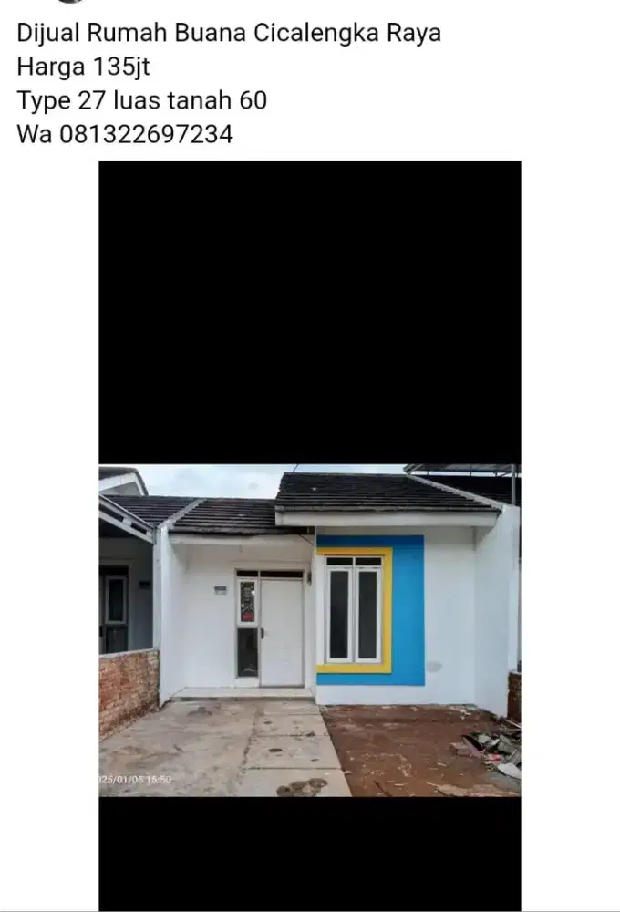 Rumah jual sdh full renovasi