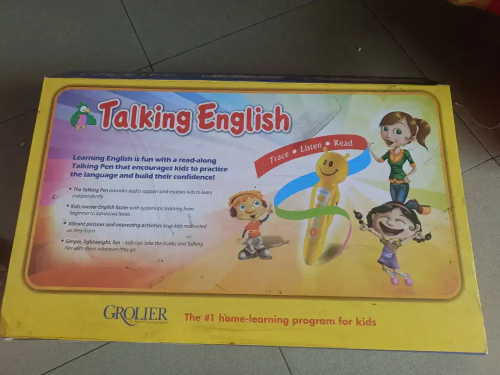Dijual cepat buku talking English dari Grolier