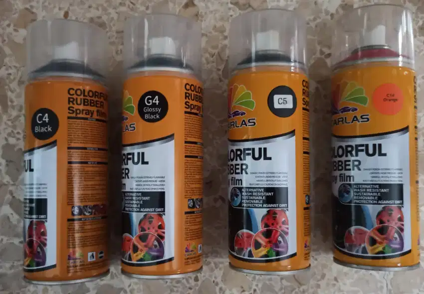 Rubber Spray Paint Carlas Cat Semprot Karet