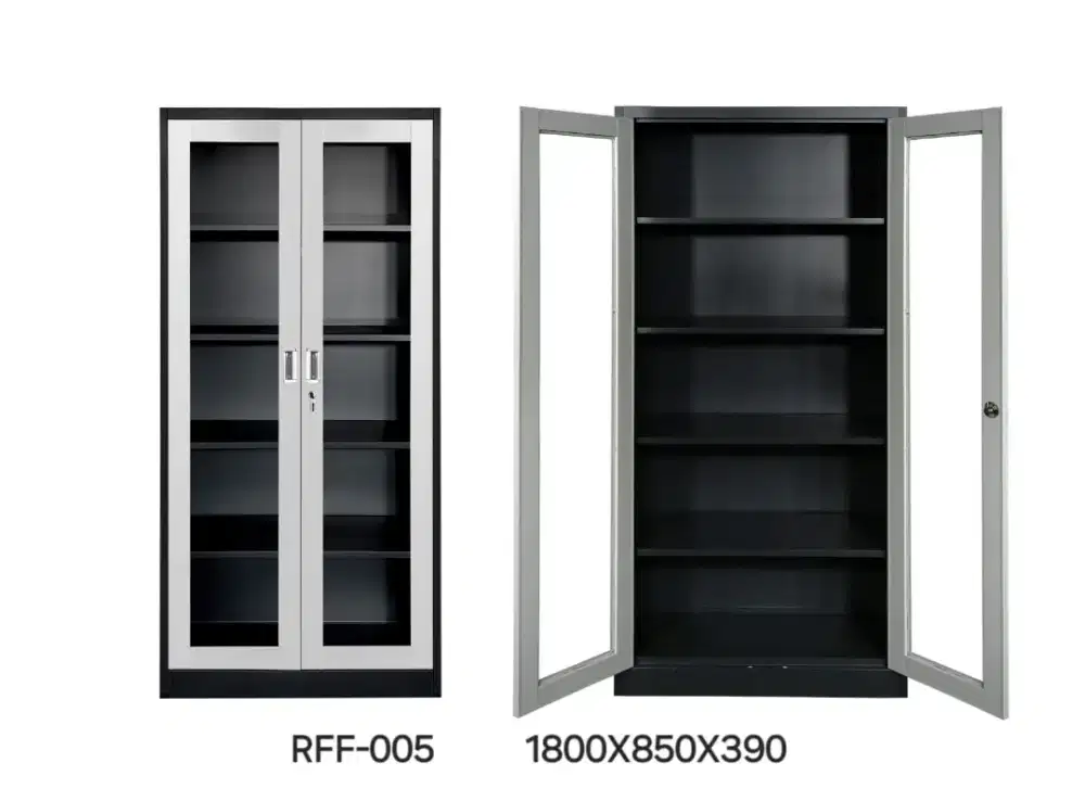 Lemari Dokumen Arsip Kaca