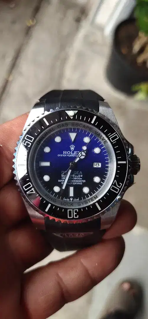Rlx D33pS3a S3ADw3ller D-Blue Auto Swiss Clean FullSet - Preloved