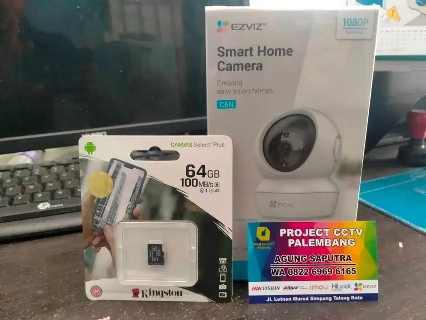 Jual Ezviz C6N 2MP Smart Wifi Pan Tilt IP Camera CCTV 1080p
