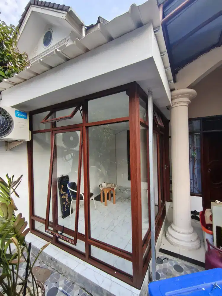 Kusen aluminium  | pintu | jendela | kaca