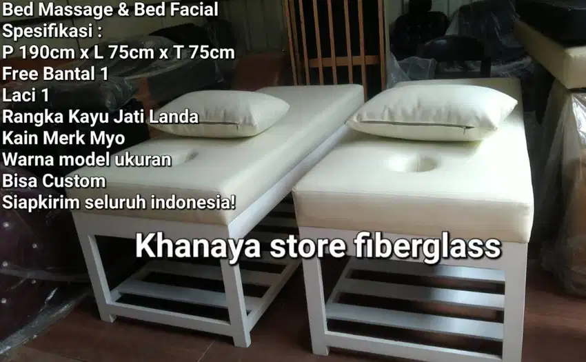 Ranjang facial terbaru,Bed massage kayu jati baru,meja pijat termurah