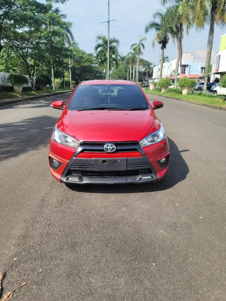 TDP 7JT TOYOTA YARIS S TRD MANUAL TAHUN 2015 MERAH