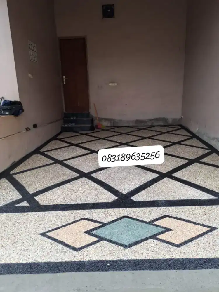lantai batu sikat
