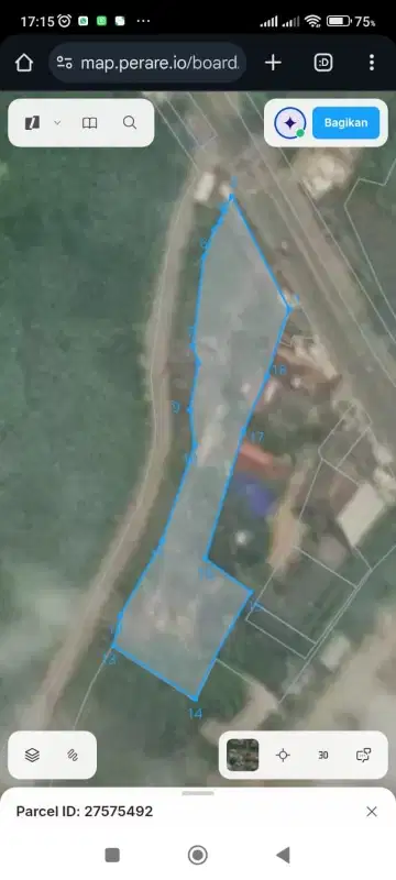 kavling Komersial  industri di jalan propinsi 200meter dr pintu tol