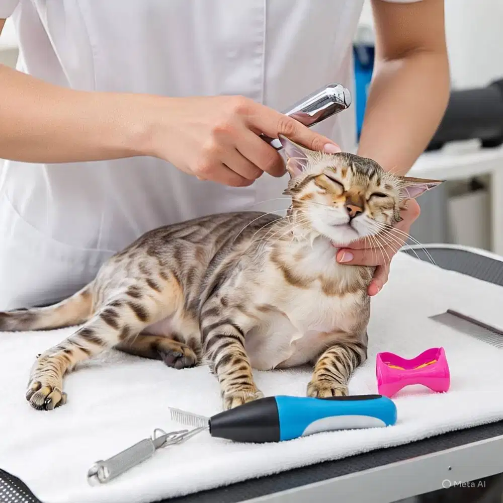 jasa mandi anjing&kucing panggilan termurah