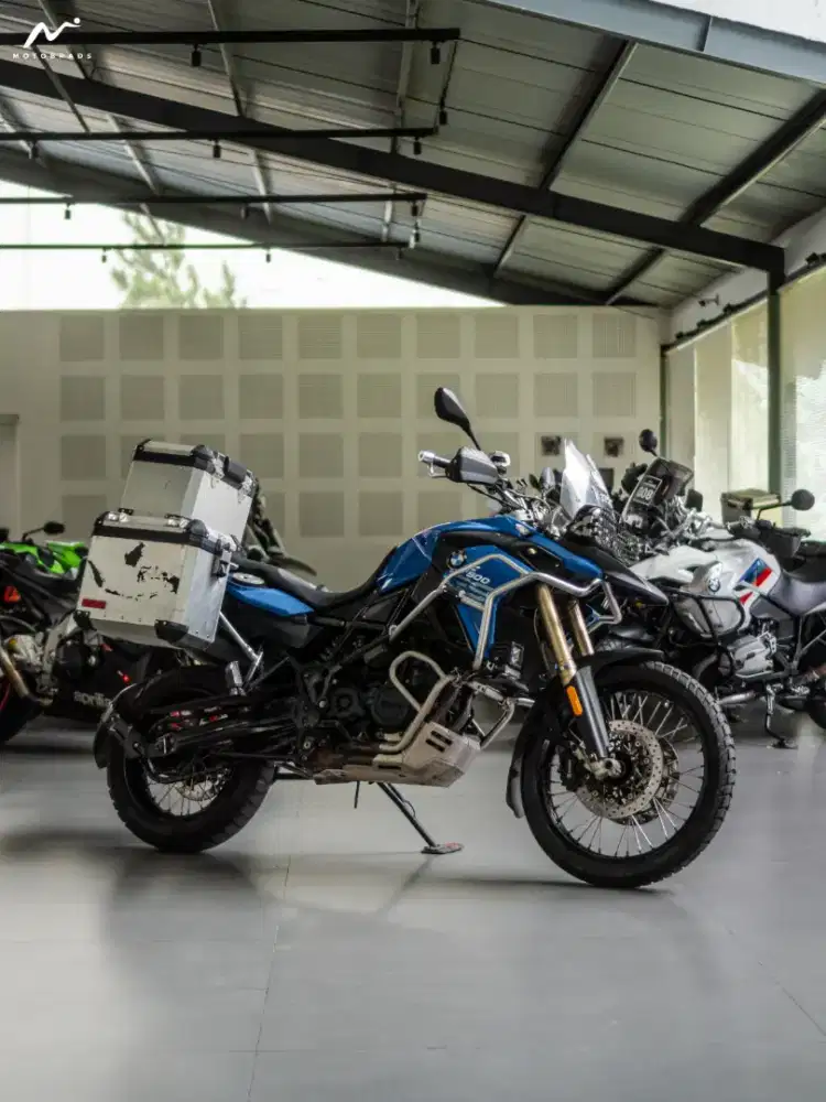 BMW GS F800 Blue 2012