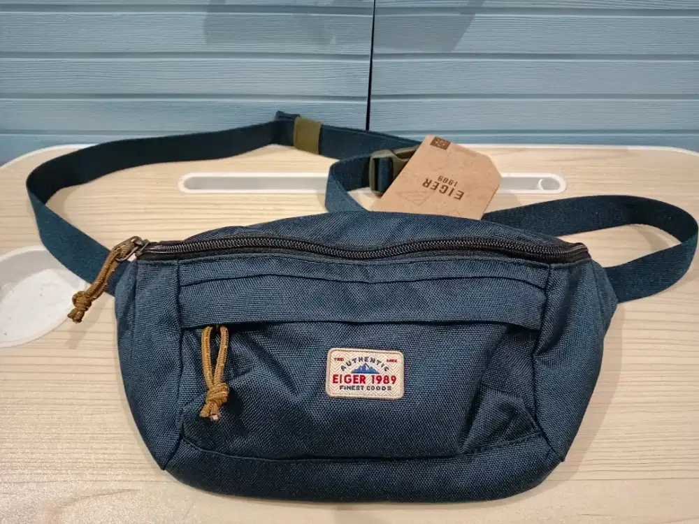 Tas Selempang/Pinggang/Waistbag Merk EIGER DIJAMIN 100% ORIGINAL