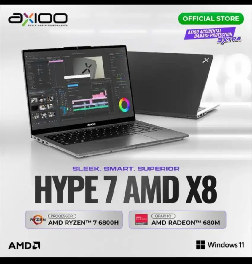 New Axioo Hype 7 x8