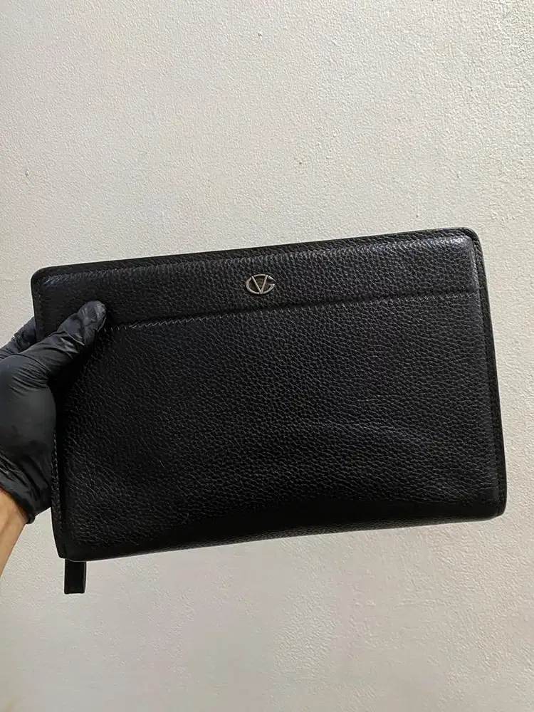 Handbag pouch valentino giovani leather original