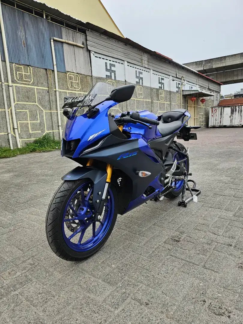 Yamaha R15 V4 Connected Biru 2022
