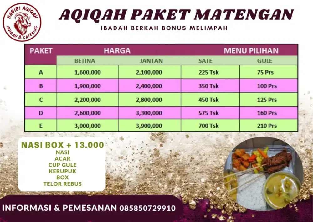 Kambing aqiqah murah.surabaya