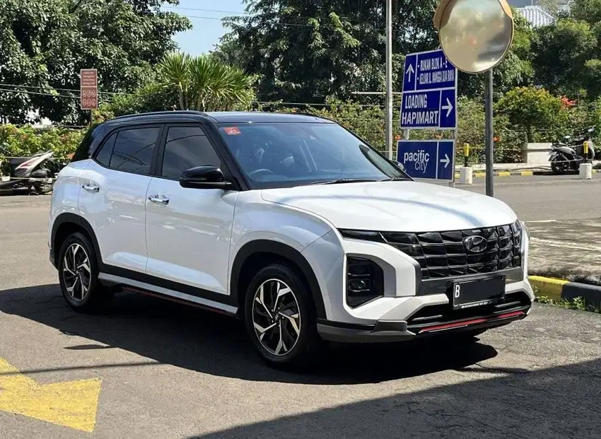 2022 Hyundai Creta 1.5 Prime IVT Putih Twotone Km 30rb Record Dp 24Jt