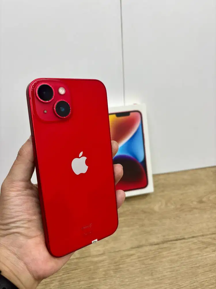 iPhone 14 128GB Fullset second iBox Red