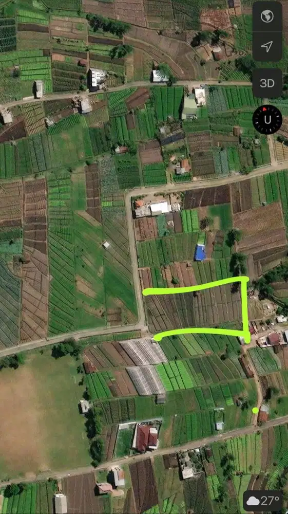 Dijual Tanah Kota Batu Jl Indragiri Batu Malang