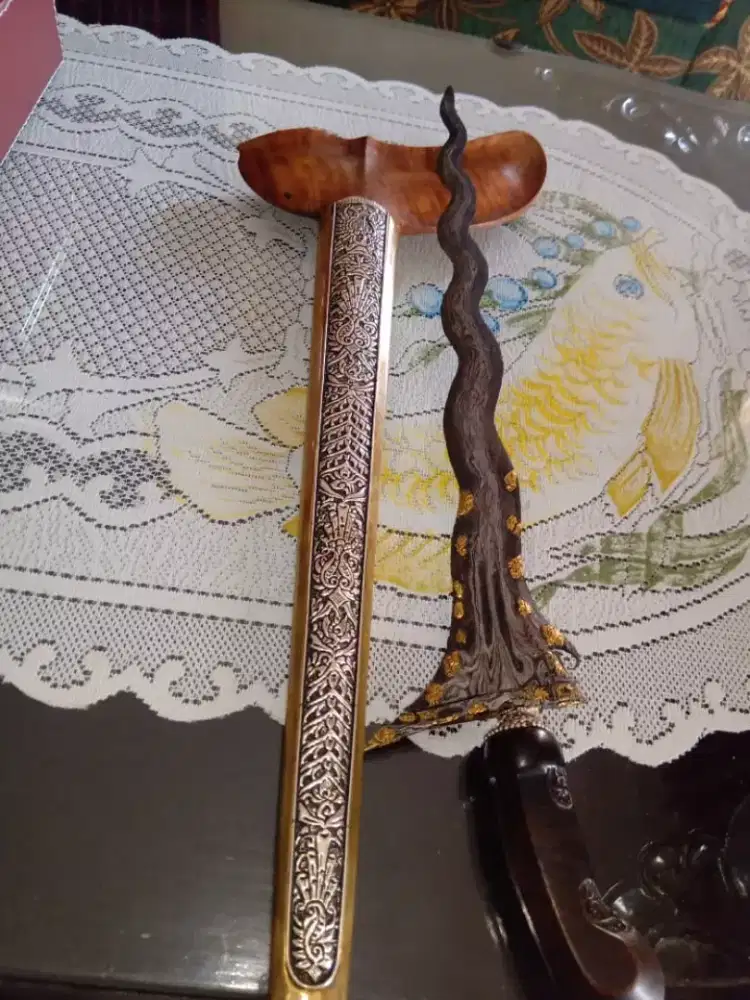 Keris sabuk intan kinata majapahit