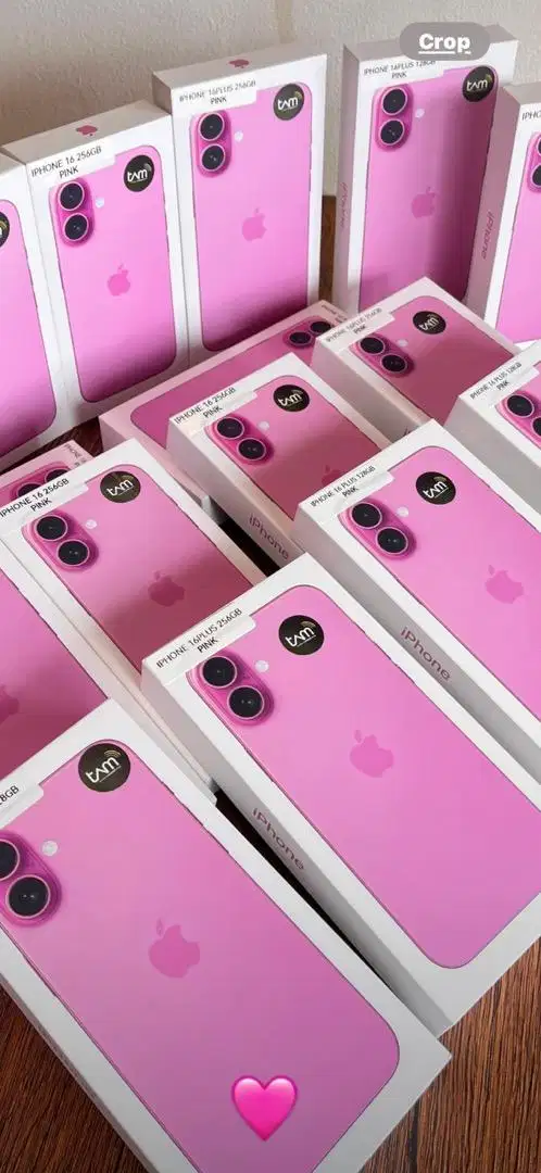Iphone 16 PINK IBOX UNIT LANGKA