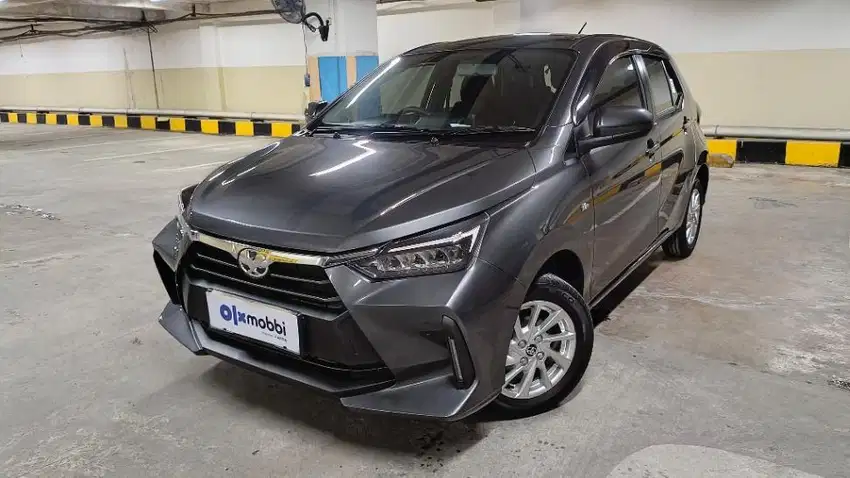 TDP 7,JT Toyota Agya 1.2 G Bensin-MT Merah 2023