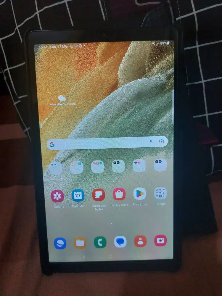 Jual Tablet Samsung Kondisi 99% tanpa minus (A7 Lite)