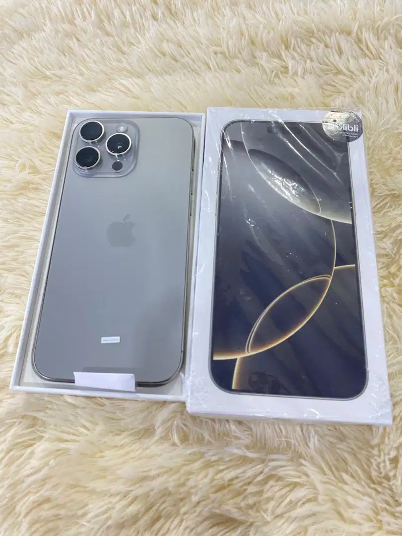 iphone 16 Pro max 256Gb Titanium open box Garansi resmi#3com