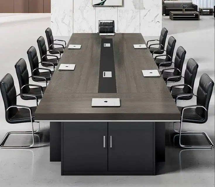 Meja Meeting Kantor Custom HPL