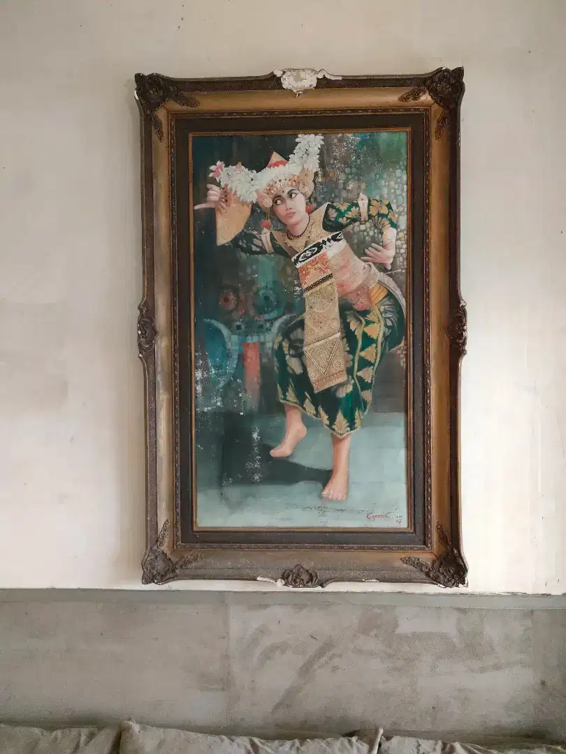 Lukisan Penari Bali Mistis 1948