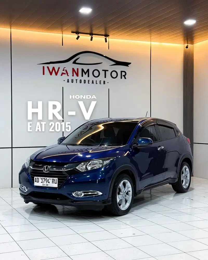 Plat AD ! Honda HRV E CVT AT Tahun 2015 !