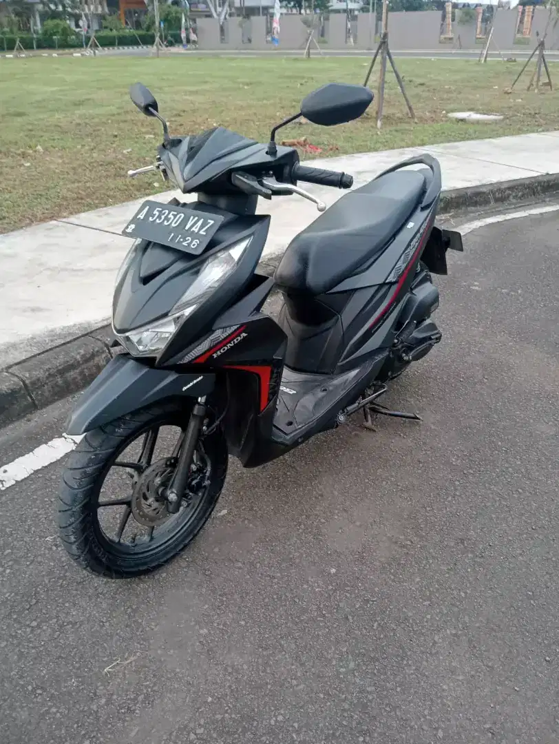 Beat Cbs Iss Hitam Doff
