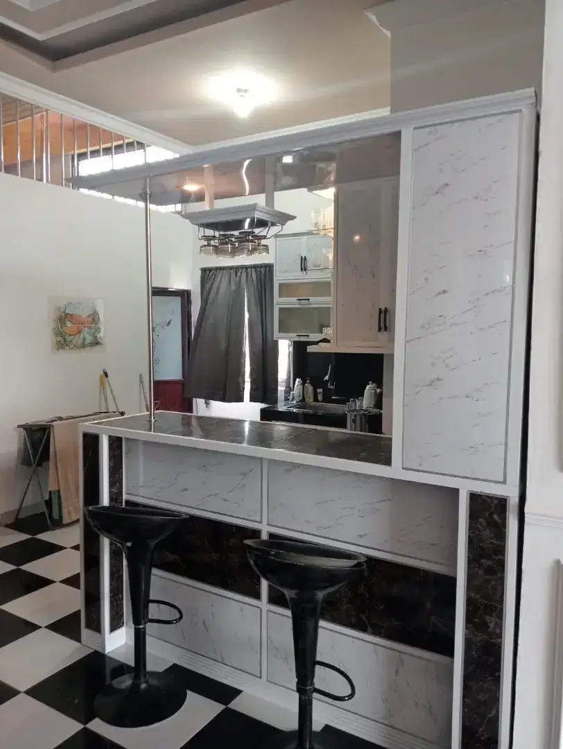Minibar bahan almunium acp ,anti rayap tahan air/ lp