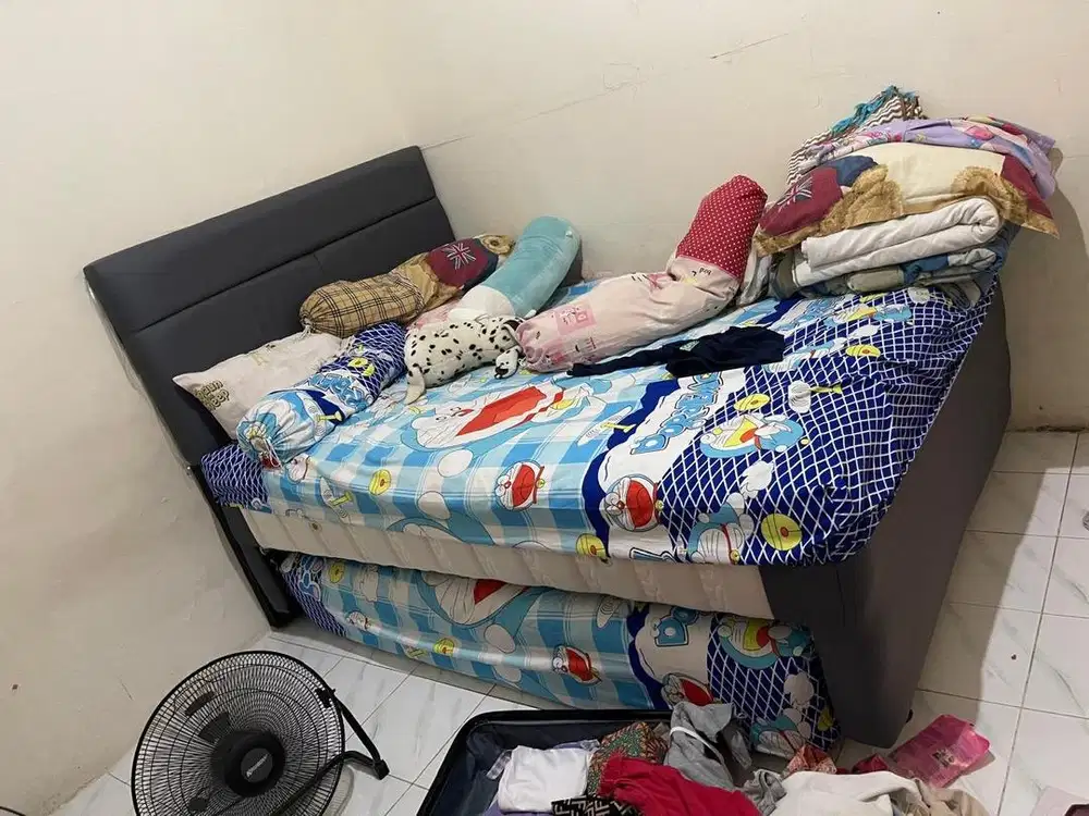 Jual bed sorong uk 140x200