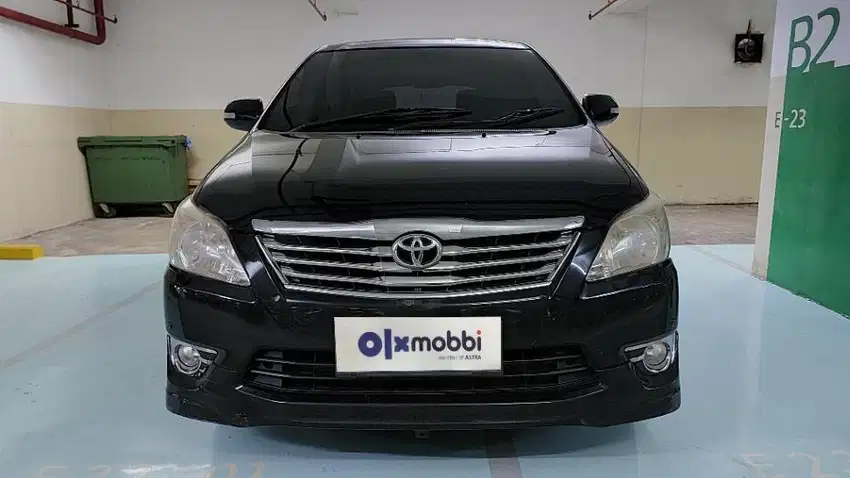 TDP 8,JT Toyota Kijang Innova 2.0 V Luxury Bensin-MT Silver 2014