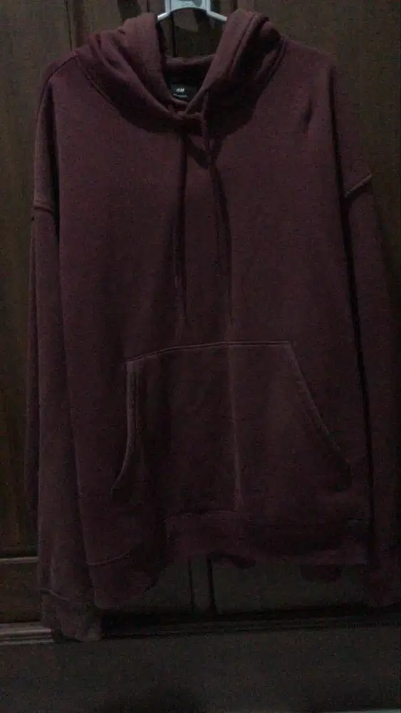 Hoodie HnM Maroon XL BU