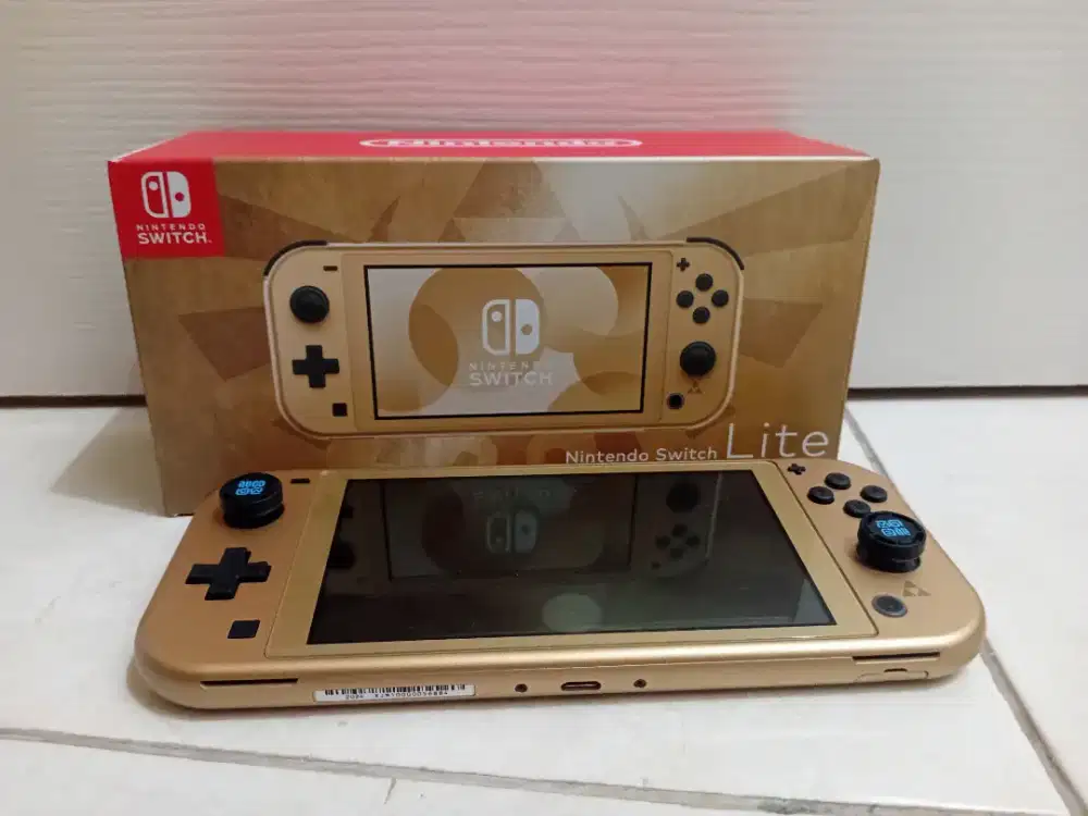 Nintendo Switch Lite OFW Hyrule Special Edition Mantap