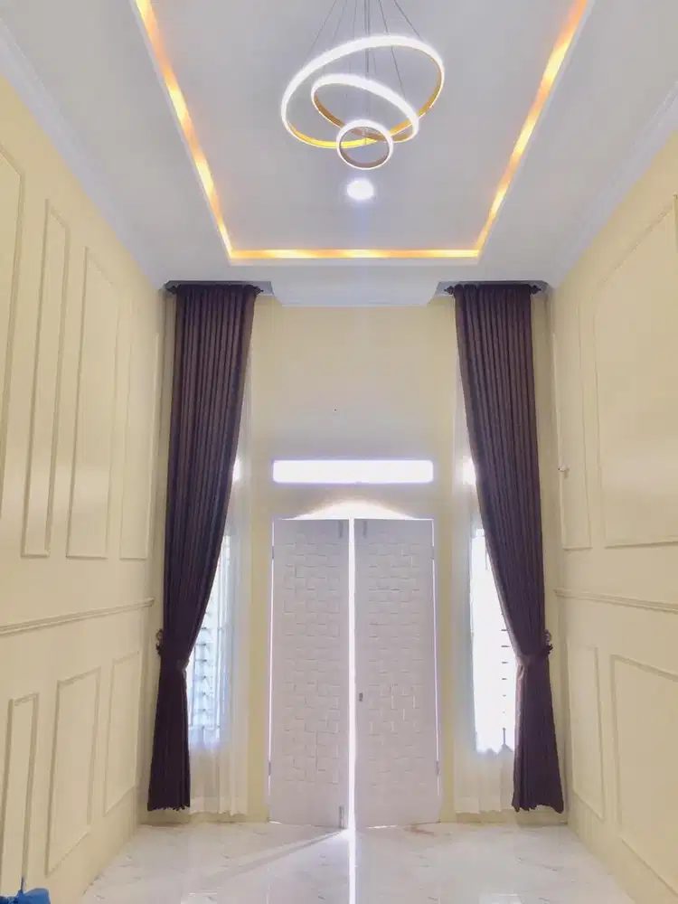 Gorden tempahan minimalis medan