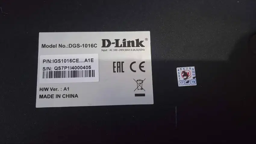swich hub dlink 16 port dgs 1016c a1e