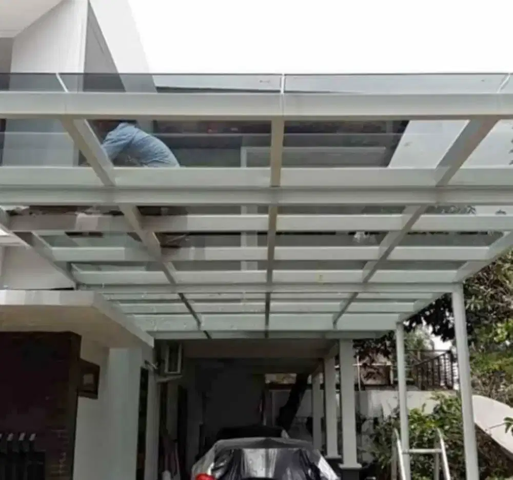 Canopy atap kaca 116
