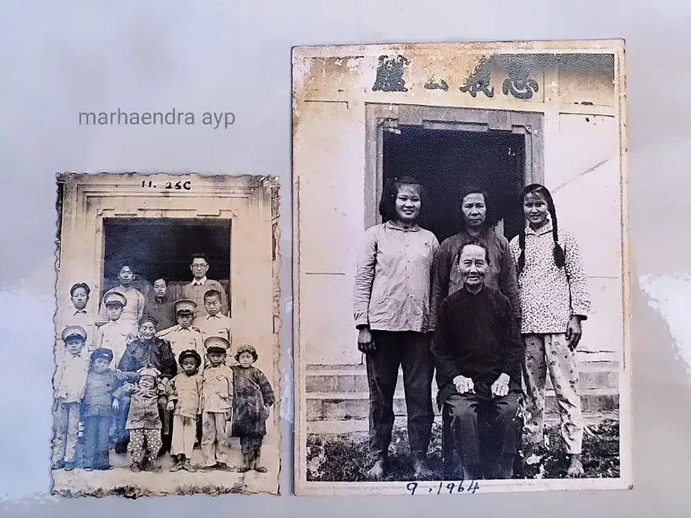 Foto peranakan antik kuno jadul