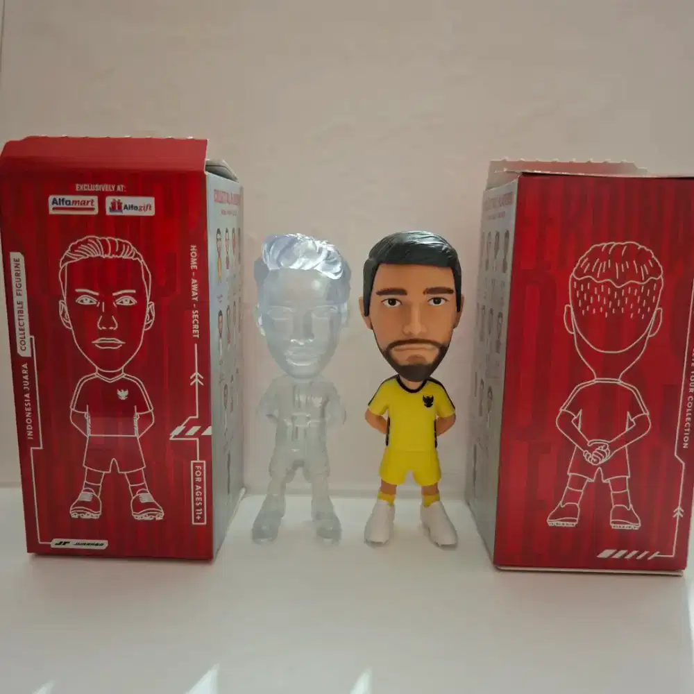 Collectible Figurine: INDONESIA JUARA (per pcs) Langka