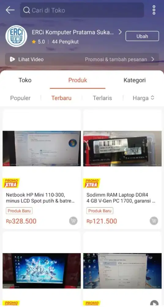 Acer Aspire ES1-421, Ram 8GB, SSD 256GB, DVD RW, 14, Batre baru