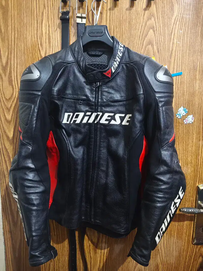 Jual Jaket Dainese D1 Pelle Racing size 52