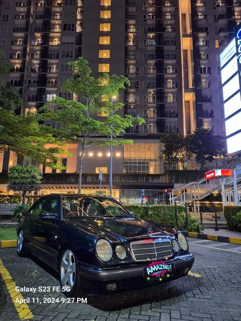 Mercses benz W210 type classic jarang ada