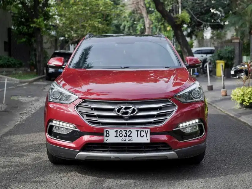 FLASH SALE!! SANTA FE 2.4 AT 2016 MERAH MARUN (LIMITED) 2016 KM 112rb