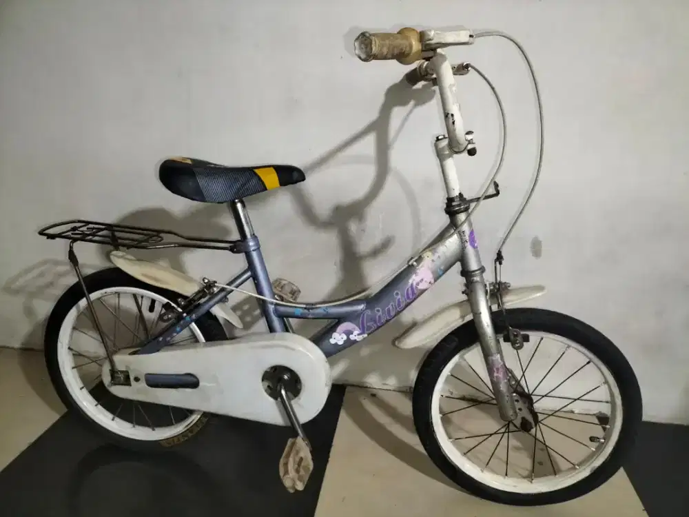 Sepeda anak ukuran 16 kondisi normal