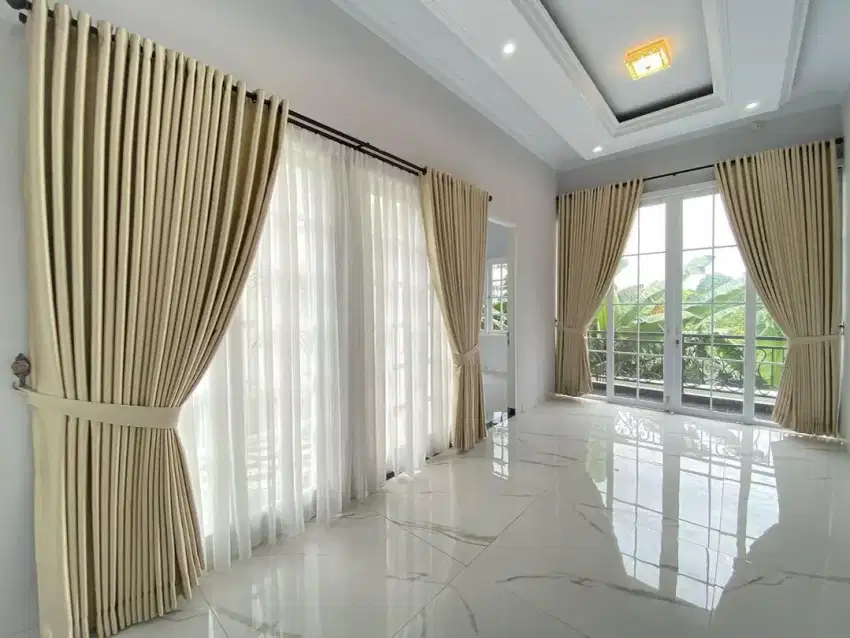 Jual pasang Gorden Roller Blind Gordyn Hordeng Korden Horden Gordeng