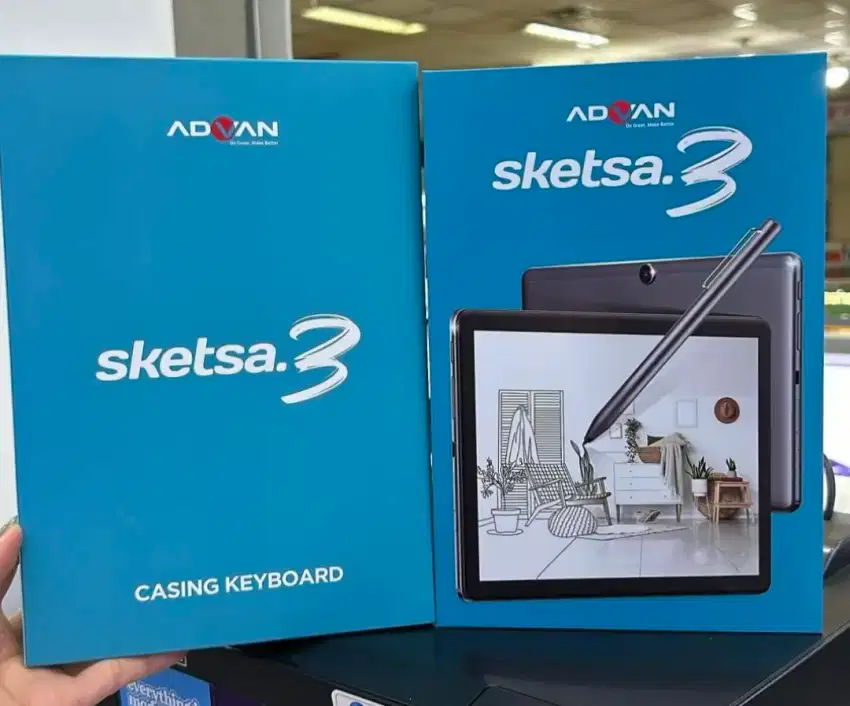 PROMO CASH & CREDIT TABLET ADVAN SKETSA 3 BISA TANPA DP