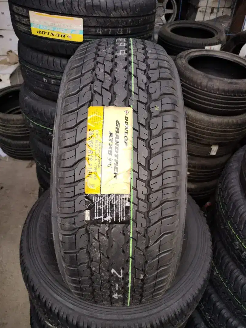 Dunlop grandtrek at25 PT 265/60 R18 dot 2024 fortuner